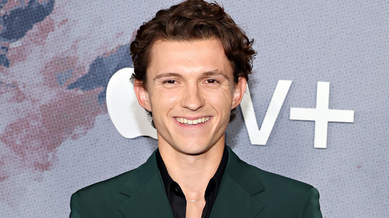 Tom Holland smiling