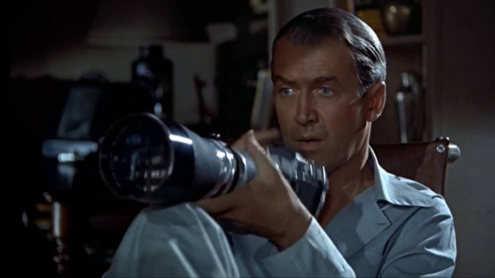 James Stewart in Rear Window