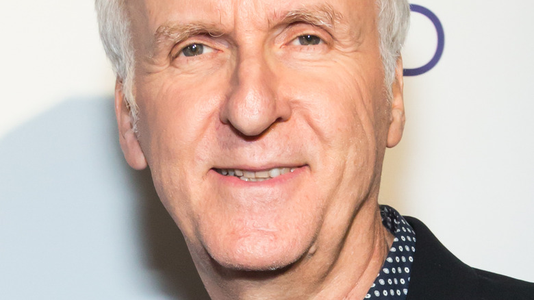 James Cameron at a book launch party in 2018