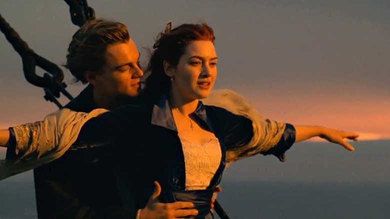 Leonardo DiCaprio and Kate Winslet in Titanic