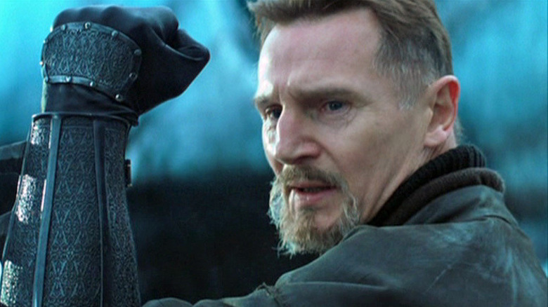 Neeson as Ra's Al Ghul in Batman Begins