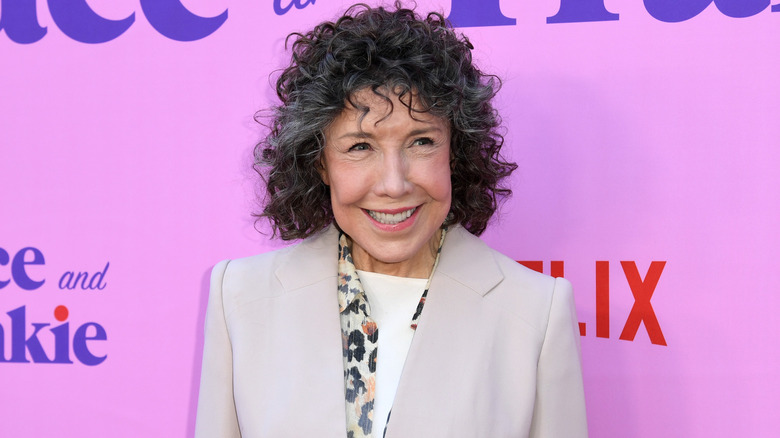 Lily Tomlin smiling