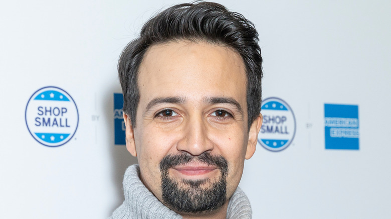 Lin-Manuel Miranda smiles