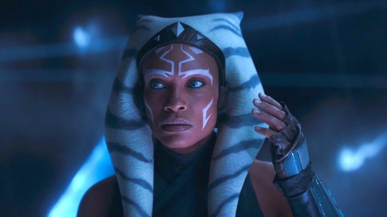 Ahsoka thinks wide-eyed