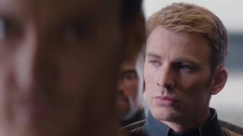 Chris Evans in Captain America: The Winter Soldier