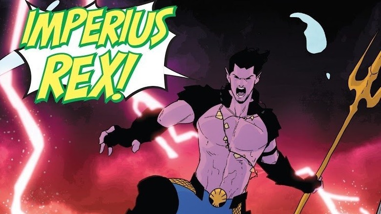 Namor shouting Imperius Rex!