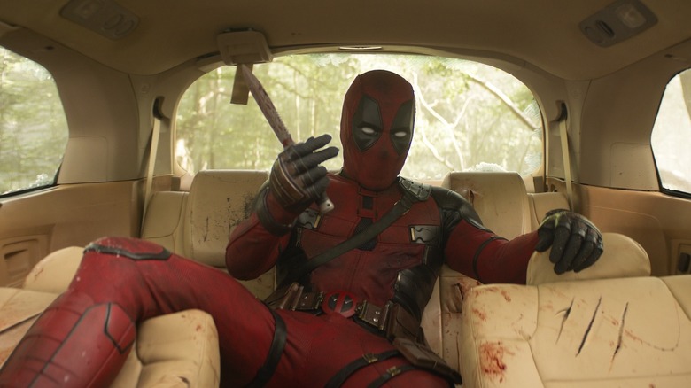 Deadpool in the minivan