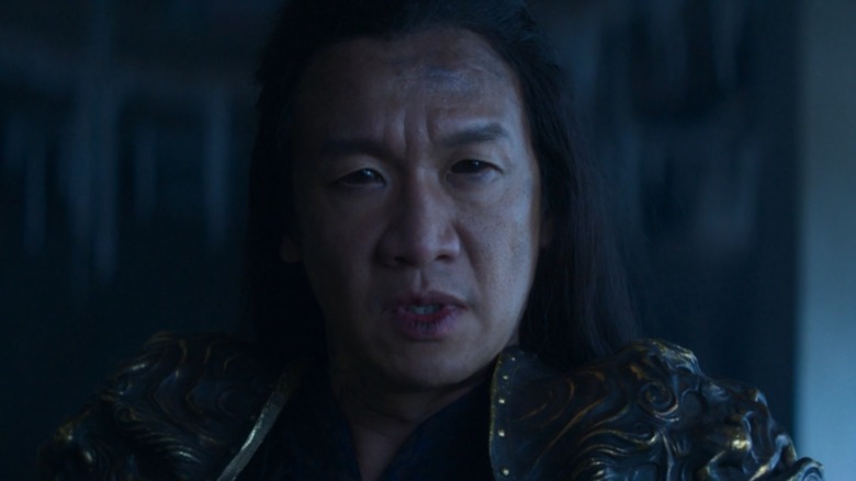 Shang Tsung looking defeated