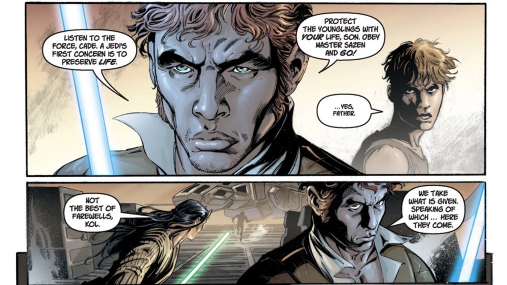 Cade and Kol Skywalker comic