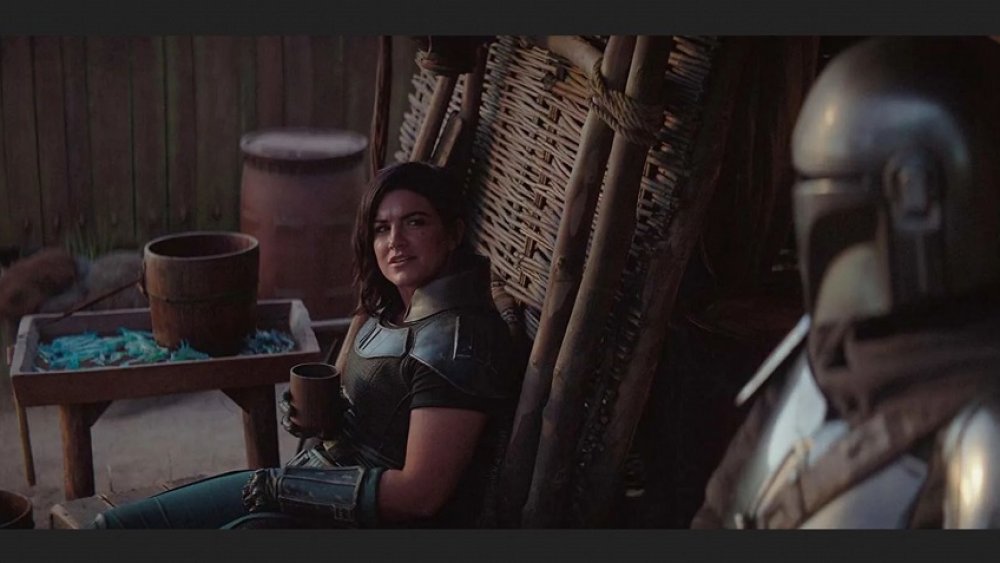 Gina Carano as Carasynthia "Cara" Dune in The Mandalorian