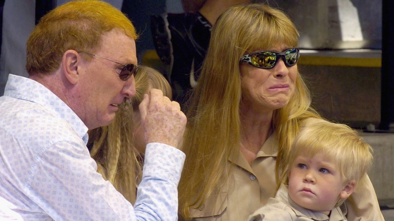 Terri Irwin at memorial