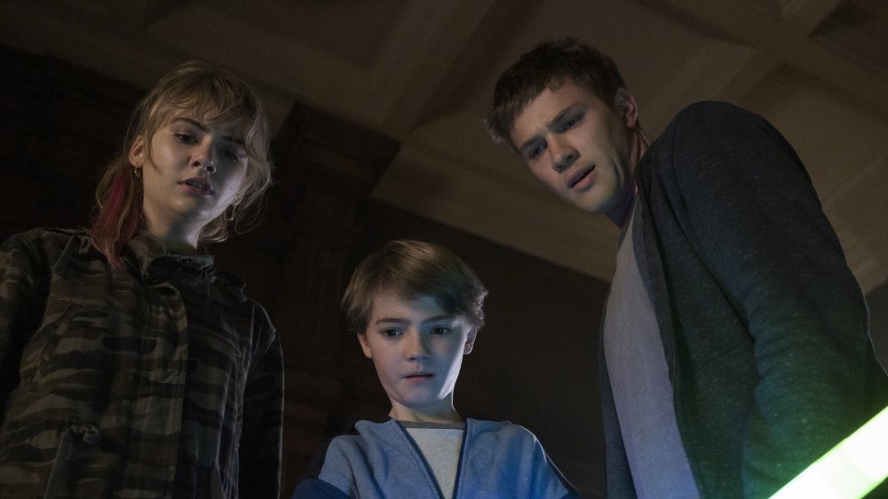 Emilia Jones, Jackson Robert Scott, and Connor Jessup on Locke & Key