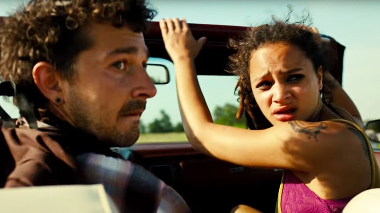 Star and Jake in car American Honey