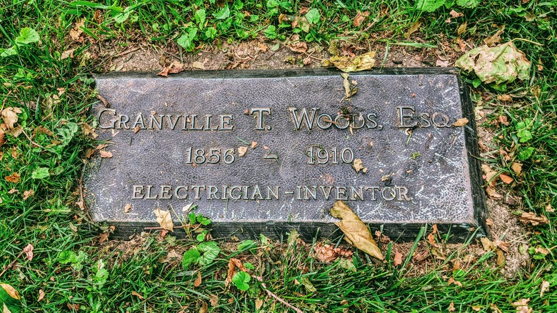 Granville T. Woods grave marker