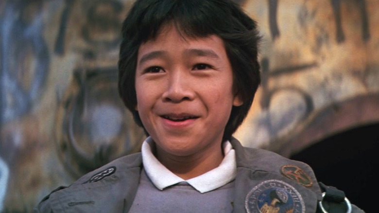 Data smiles in The Goonies