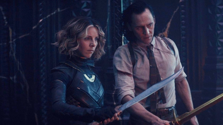 Loki and Sylvie at the End of Time