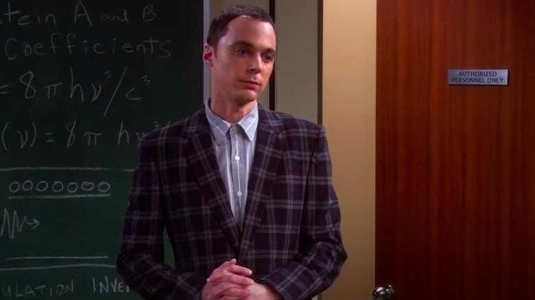 Jim Parsons appears as Sheldon in TBBT