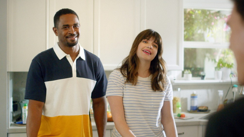 Damon Wayans Jr.and Casey Wilson in Long Weekend