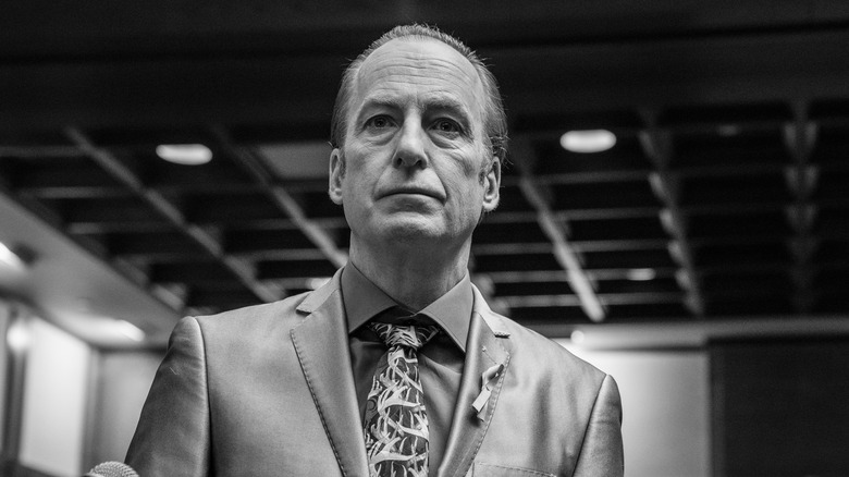 Saul Goodman looking defeated