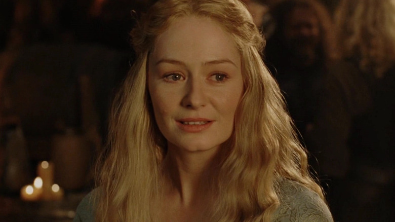 Close up of Éowyn