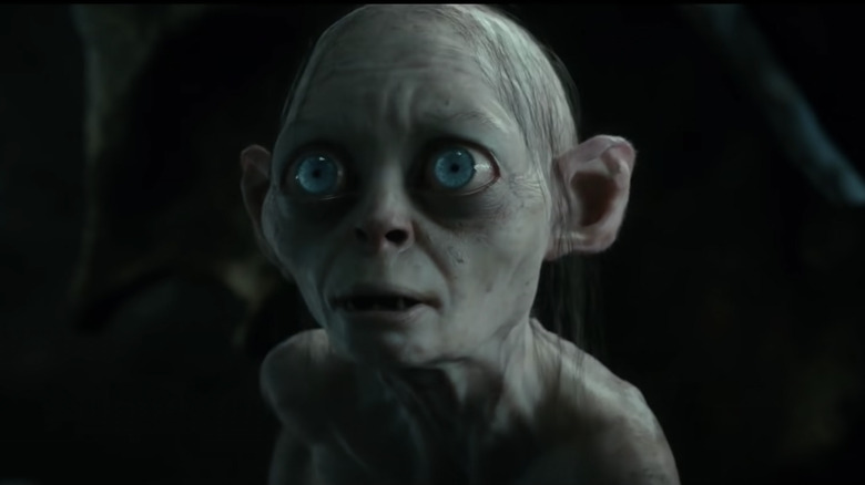 Andy Serkis as Smeagol in The Hobbit