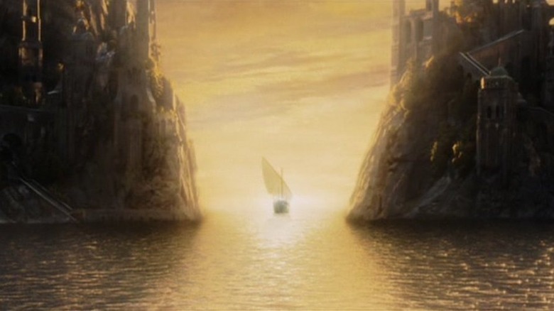 Headed West, where Glorfindel would have recuperated