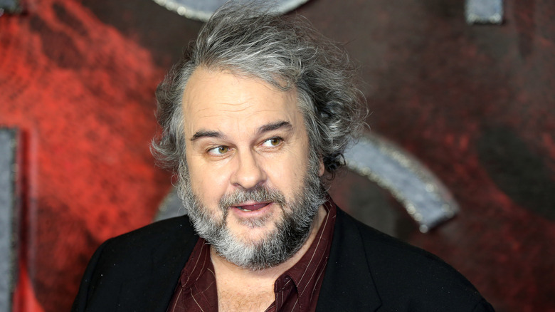 Peter Jackson looking sideways