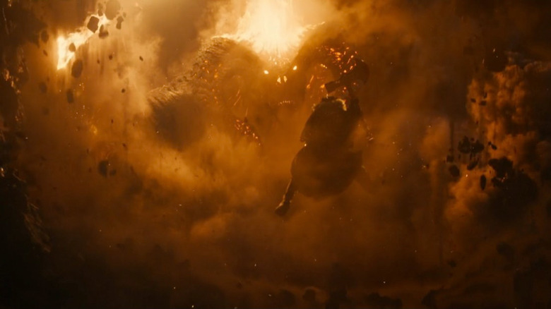 King Durin III attacks Balrog