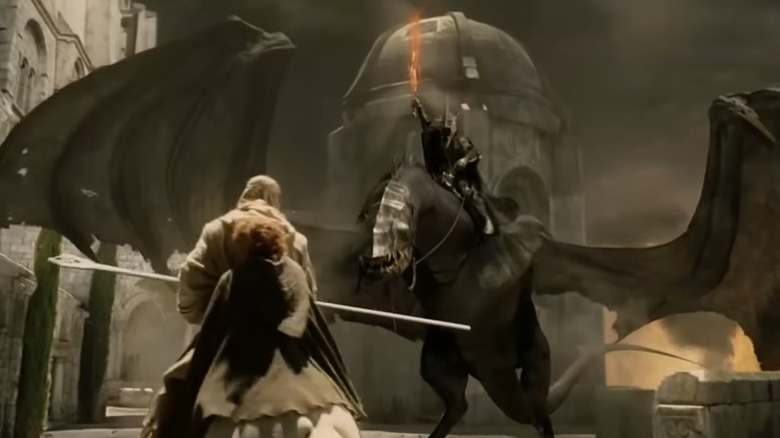 Gandalf confronts Witch-king