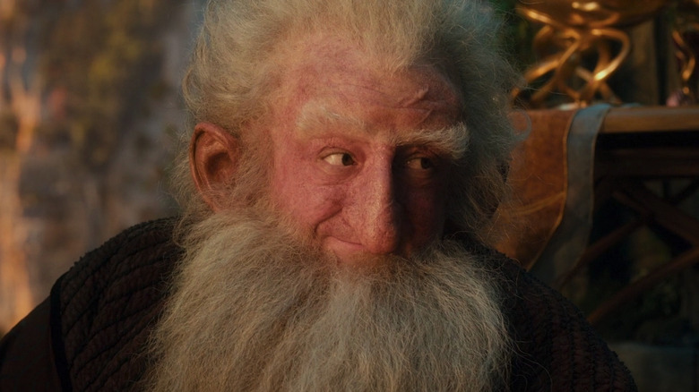 Close up of Balin smiling