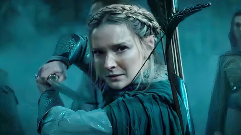 Galadriel prepares for battle