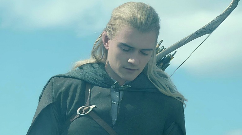 Legolas looks down sadly