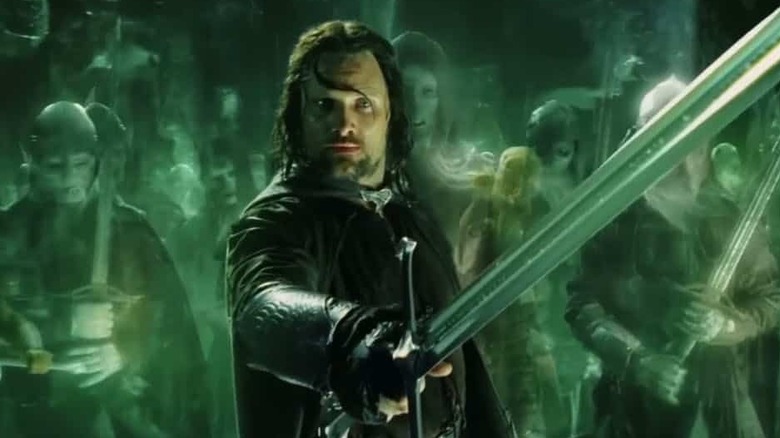 Aragorn leads the Oathbreakers