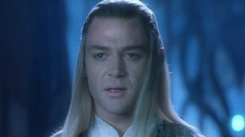 A close up of Celeborn's face