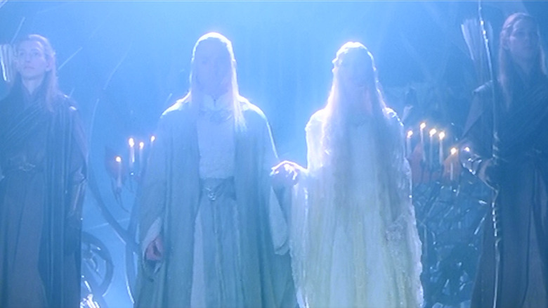 Celeborn and Galadriel in Lóthlorien