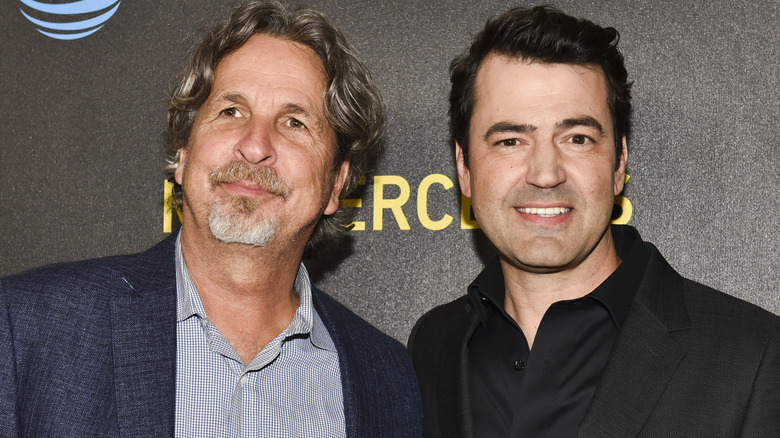 Peter Farrelly and Ron Livingston smiling