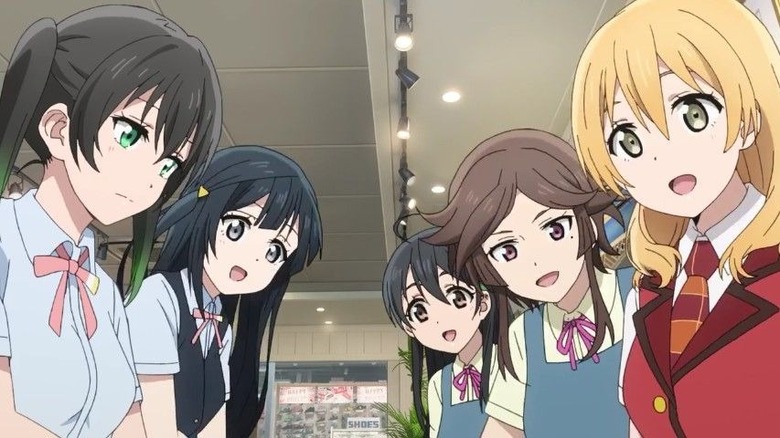 The idol group surprised