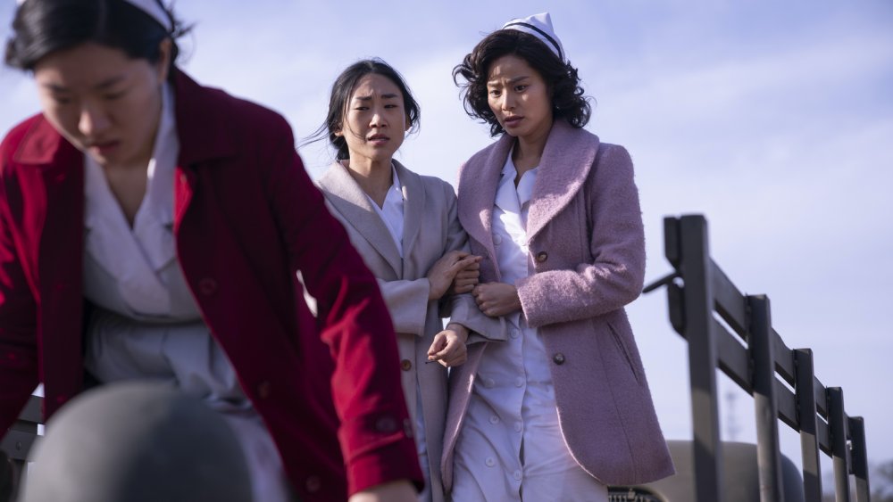 Prisca Kim and Jamie Chung on Lovecraft Country