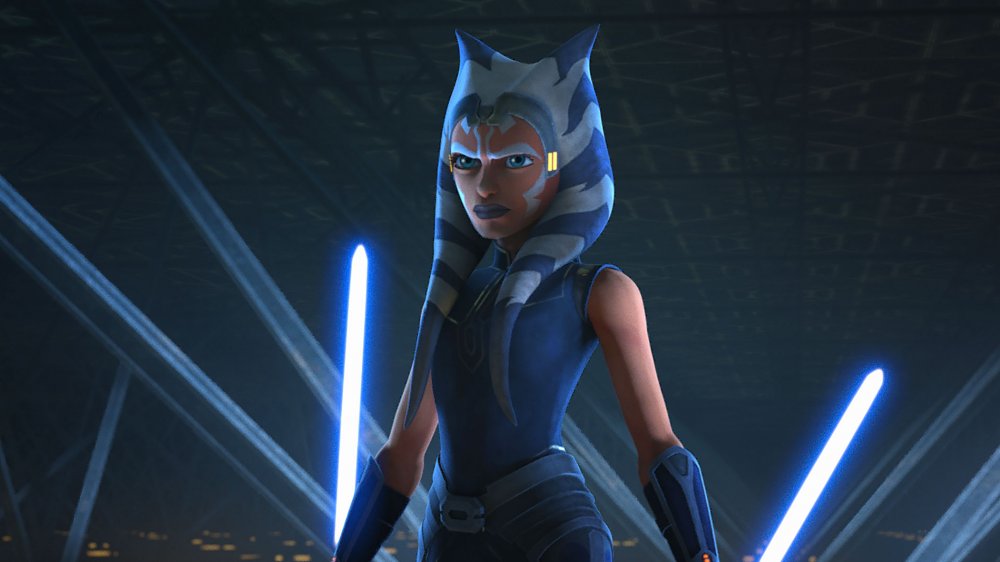 Ahsoka Tano in the final season of Star Wars: The Clone Wars