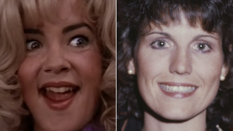 Rizzo singing and Lucie Arnaz smiling