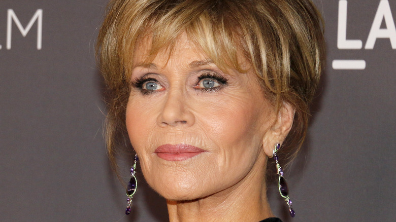 Jane Fonda posing