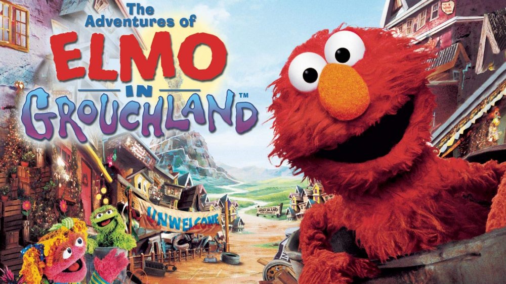 The cover of the CD soundtrack for The Adventures Of Elmo In Grouchland