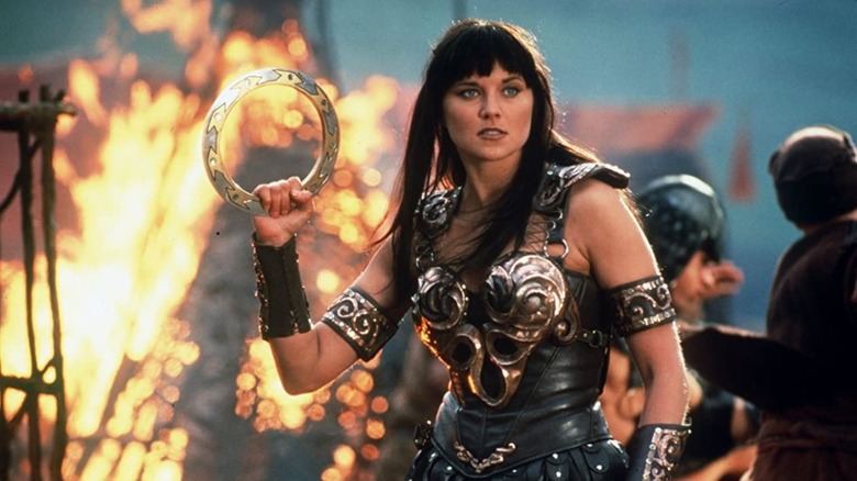 Lucy Lawless in "Xena: Warrior Princess"