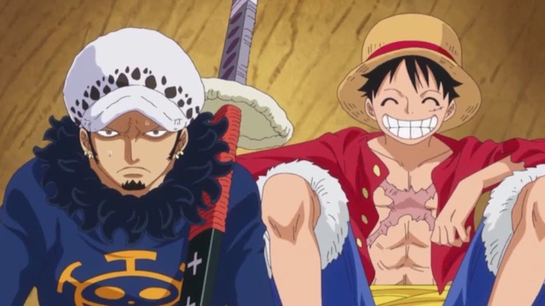 Trafalgar and Luffy, One Piece