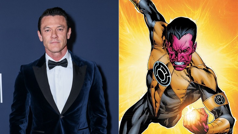 Luke Evans Cast As Green Lantern Villain Sinestro In Retro DCU Fanart