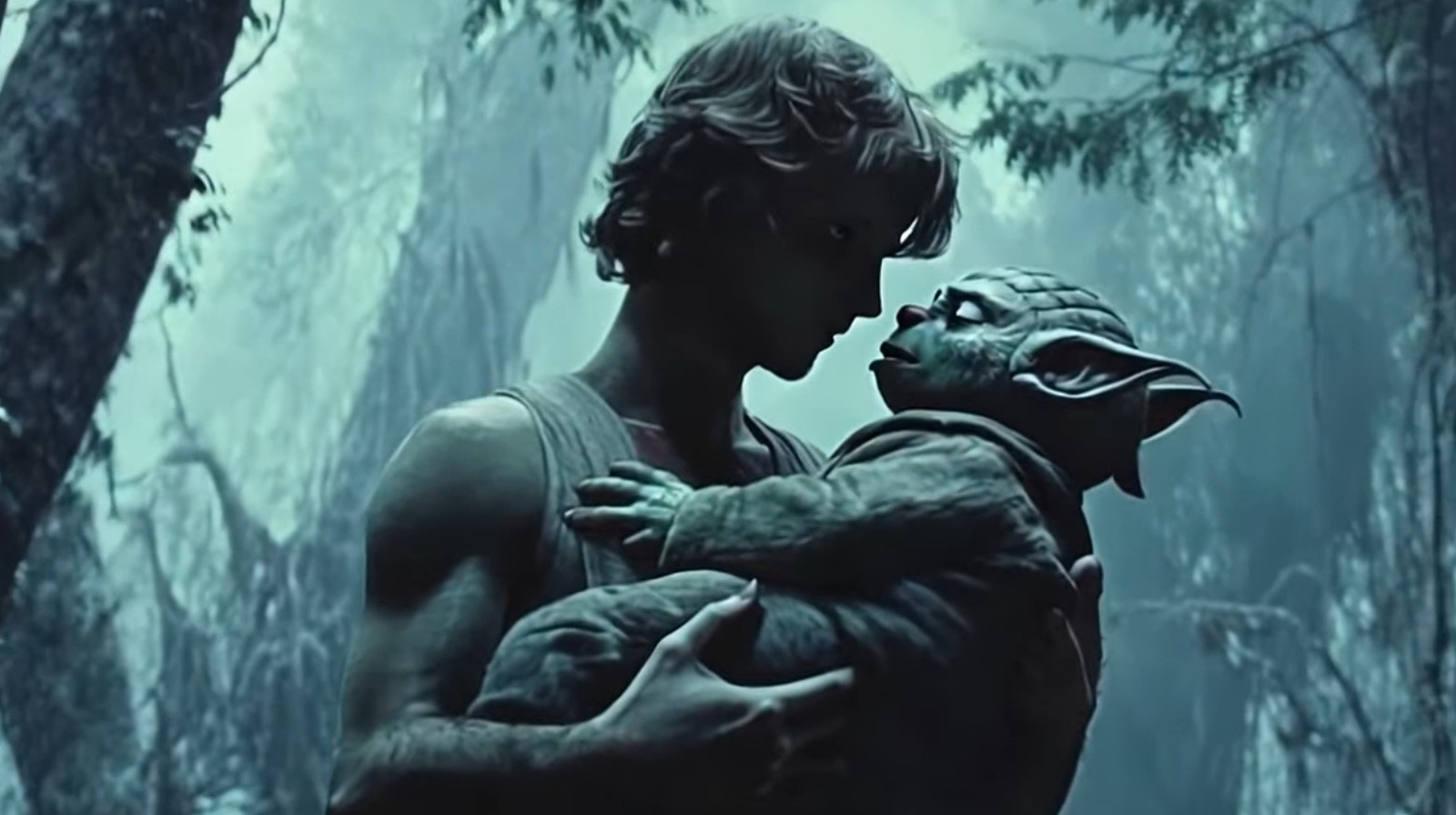 Luke Skywalker & Yoda Kiss (And Have A Baby) In New Star Wars Trailer Made By AI