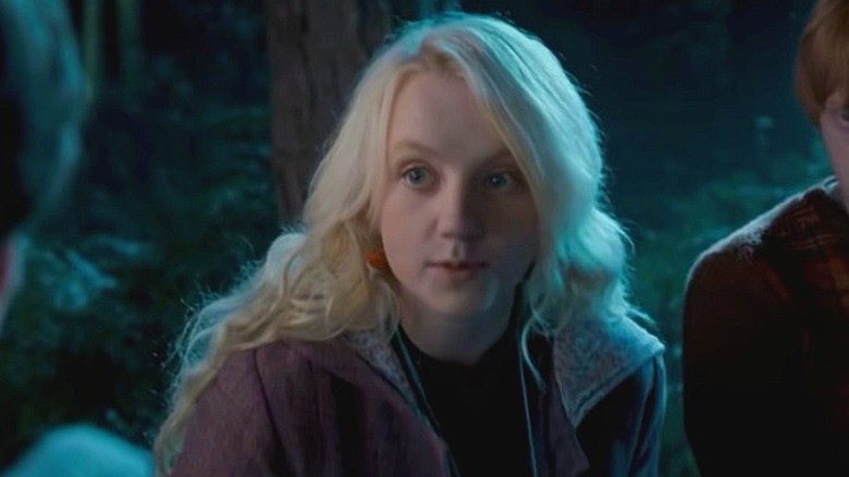 Luna Lovegood talking