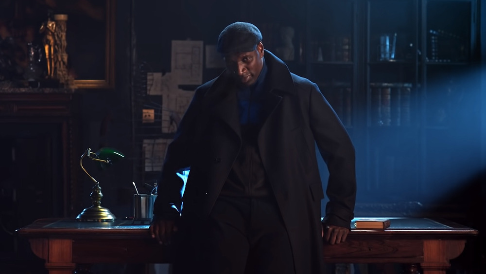 Assane Lupin at his Desk