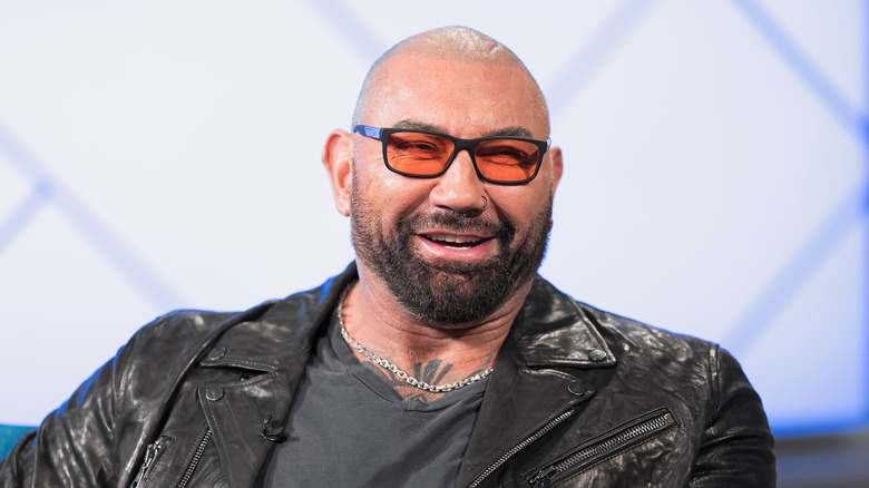 Dave Bautista smiling