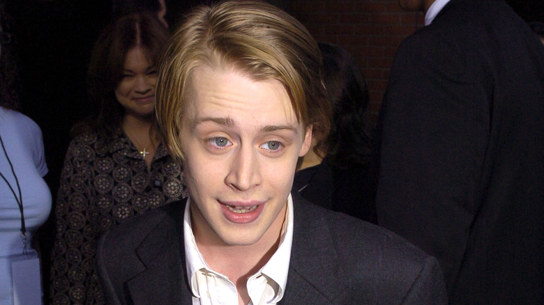 Macaulay Culkin talking